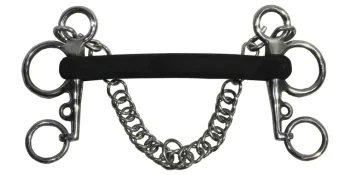 Online KING YOUNG Suffolk™ Rubber Mullen Mouth Pelham Bit