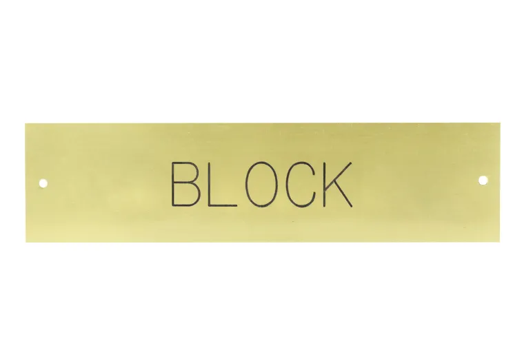 tZYrPglv_0.webp Fashion CRW Rectangular Stall Plate - 1 or 2 lines