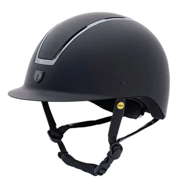 Online PHOENIX PERFORMANCE Tipperary™ Windsor Traditional Brim Helmet With MIPS® Black Matte/Chrome/Black