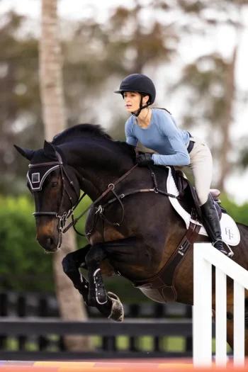 Online TKEQ THE SHOP TKEQ Ladies’ Kennedy Seamless Long Sleeve Shirt 2.0 Denim