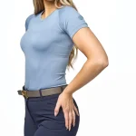 Discount TKEQ THE SHOP TKEQ Ladies’ Kennedy Short Sleeve Shirt 2.0 Denim