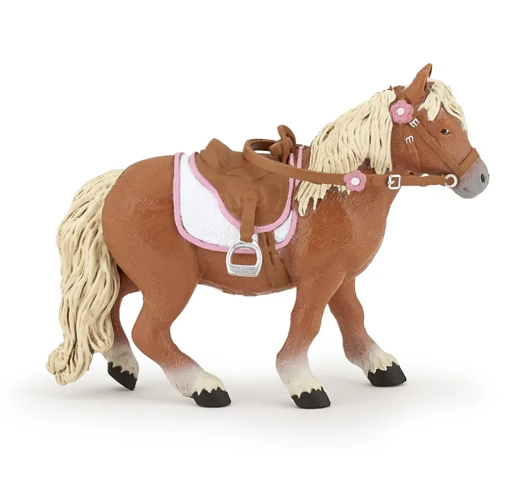tnpAvPoc_0.webp Hot HOTALING INC Papo Shetland Pony with Saddle