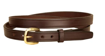 Online TORY LEATHER ¾" Plain Belt With Brass Buckle