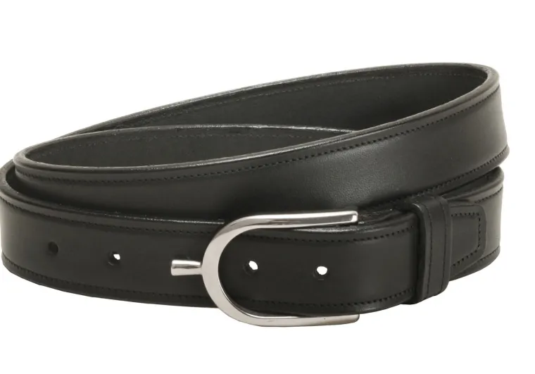 tory-leather-1-14-stainless-st-EHKHgdSr-0.webp New TORY LEATHER 1 1/4" Stainless Steel Spur Buckle Belt