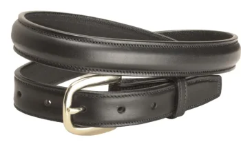 Fashion TORY LEATHER 1" Raised Belt With Brass Buckle