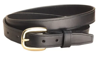 Hot TORY LEATHER 1" Stitched Leather Belt