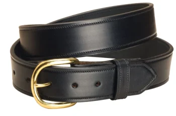 Best TORY LEATHER Classic Stitched 1½" Belt
