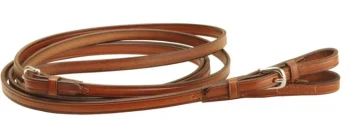 Fashion TORY LEATHER Company 1/2" X 60" Plain Reins With Buckle Bit Ends