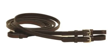 Fashion TORY LEATHER Company 1/2" X 60" Plain Reins With Buckle Bit Ends