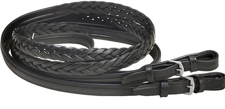 tory-leather-company-58-x-60-f-fkNPgZxD-2.webp Fashion TORY LEATHER Company 5/8" X 60" Five-Plait Braided English Reins With Buckle Bit Ends