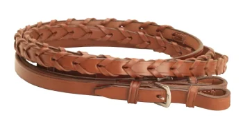 Sale TORY LEATHER Company 5/8" X 60" Laced Reins With Buckle Bit Ends