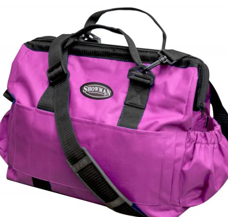 tpBQBtcz_4.webp New SHILOH STABLES TACK Showman® Nylon Grooming Tote
