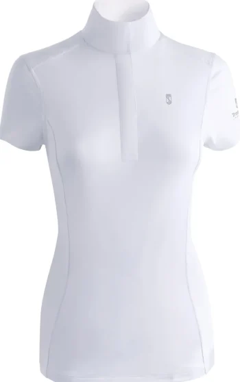 Best TREDSTEP-CLOTHING Tredstep™ Ladies’ Napoli Short Sleeve Competition Shirt White