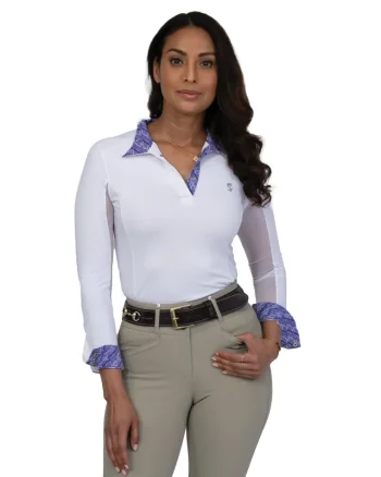 Clearance QUANZHOU YOUAI TEXTI Tredstep™ Ladies’ Paris Long Sleeve Competition Shirt