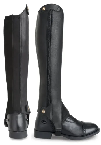 Sale HORSE TECH Tredstep Liberty Half Chap Black