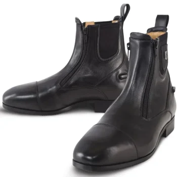 Fashion PASSIONATE HORSE LTD Tredstep™ Men’s Medici II Double-Zip Paddock Boots Black