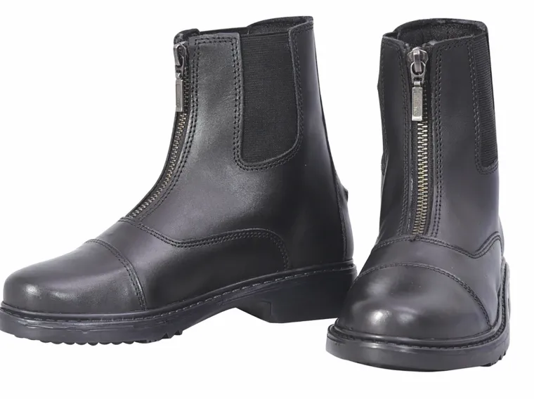 tuffrider-childrens-perfect-fr-YSGYmegw-0.webp Best JPC EQUESTRIAN TuffRider® Children's Perfect Front-Zip Paddock Boots Black