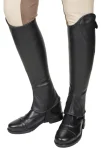Discount JPC EQUESTRIAN TuffRider® Ladies’ Belmont Leather Half Chaps Black