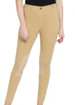 New JPC EQUESTRIAN TuffRider® Ladies' Cotton Pull-On Knee-Patch Plus Breech