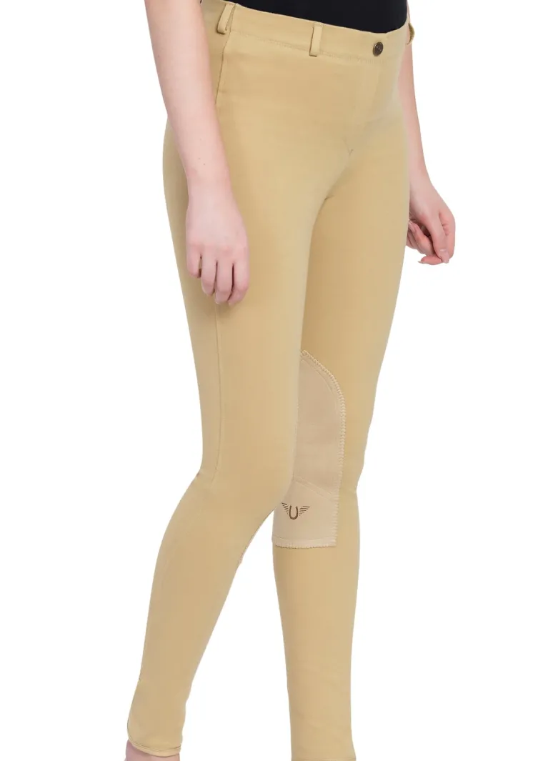 tuffrider-ladies-cotton-pull-o-UHzbYRVp-1.webp New JPC EQUESTRIAN TuffRider® Ladies' Cotton Pull-On Knee-Patch Plus Breech