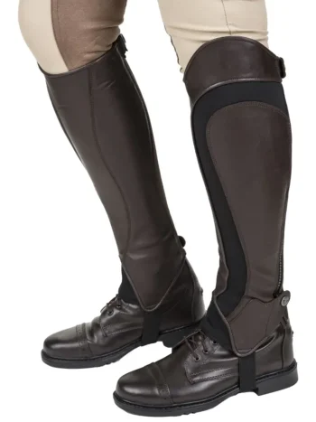 Online JPC EQUESTRIAN TuffRider® Ladies’ Derby Leather Half Chaps