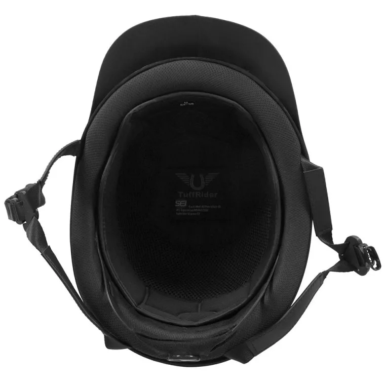 tuffrider-starter-helmet-with-rZgiOQmh-2.webp Best JPC EQUESTRIAN TuffRider® Starter Helmet With Carbon Fiber Grill Black