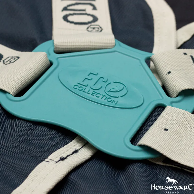 utNyunmo_2.webp Online HORSEWARE ® Ireland Amigo® AmEco 12 Plus Lightweight Turnout Blanket Teal/Grey