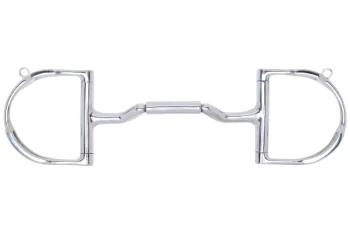 Discount TOKLAT ORIGINALS Myler® Mullen Barrel Low Port Medium D-Ring MB 36 with Hooks Stainless Steel