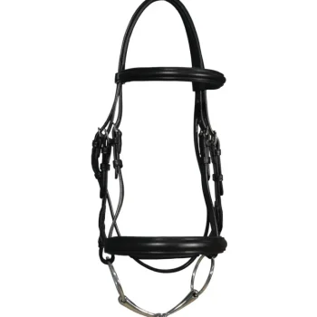 Best WORLD EQUSTRN BRNDS Vespucci Classic Dressage Bridle Black