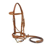 Sale WORLD EQUSTRN BRNDS Vespucci Fancy Raised Jump Bridle Brown