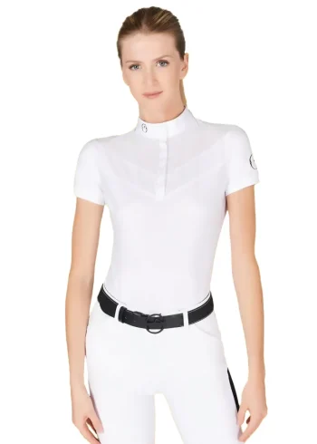 Hot VESTRUM-AMERICA Vestrum Ladies’ Simeri Short Sleeve Show Shirt Optical White