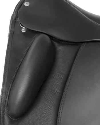 Clearance CUSTOM SADDLERY Wolfgang Signature Solo Dressage Saddle In Smooth Leather By
