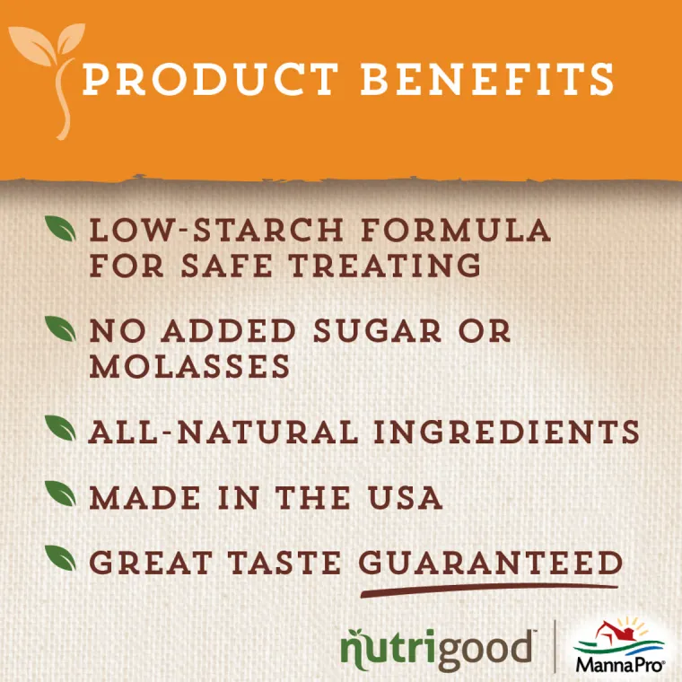 xLSrwhdi_8.webp Online ANIMAL HEALTH INT Manna Pro® NutriGood™ Low Sugar Snax