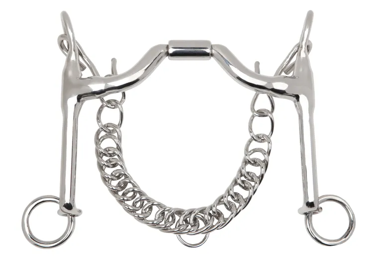 xQwHYMcC_0.webp Online TOKLAT ORIGINALS Myler® Medium Wide Port Weymouth MB 33 Stainless Steel