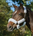 New SHIRES EQUESTRIAN Shires SupaFleece Halter Fleeces - 9 piece set White