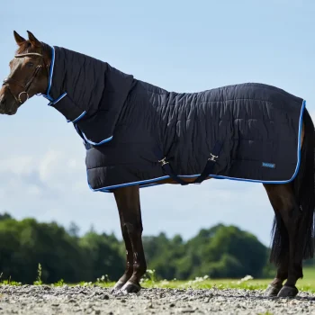 Hot EQUINAVIA Horze Glasgow Combo 150 Gram Stable Blanket Dark Blue
