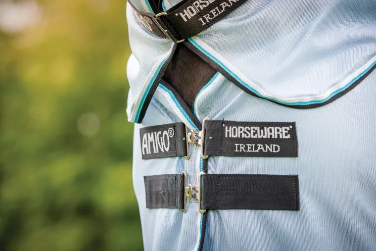 yRvJOtNM_2.webp Clearance HORSEWARE ® Ireland Amigo® Bug Rug Azure Blue/Black