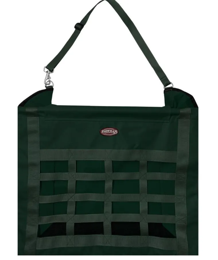 zxhJCAmy_5.webp Fashion SHILOH STABLES TACK Showman® Slow Feed Hay Bag